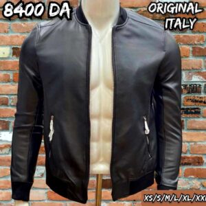 BLOUSON PILOTE SIMILI CUIR NEW BRAMS ORIGINAL ITALY