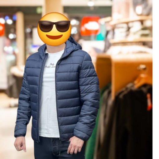 KYMAXX DOUDOUNE BLEU NUIT ORIGINAL